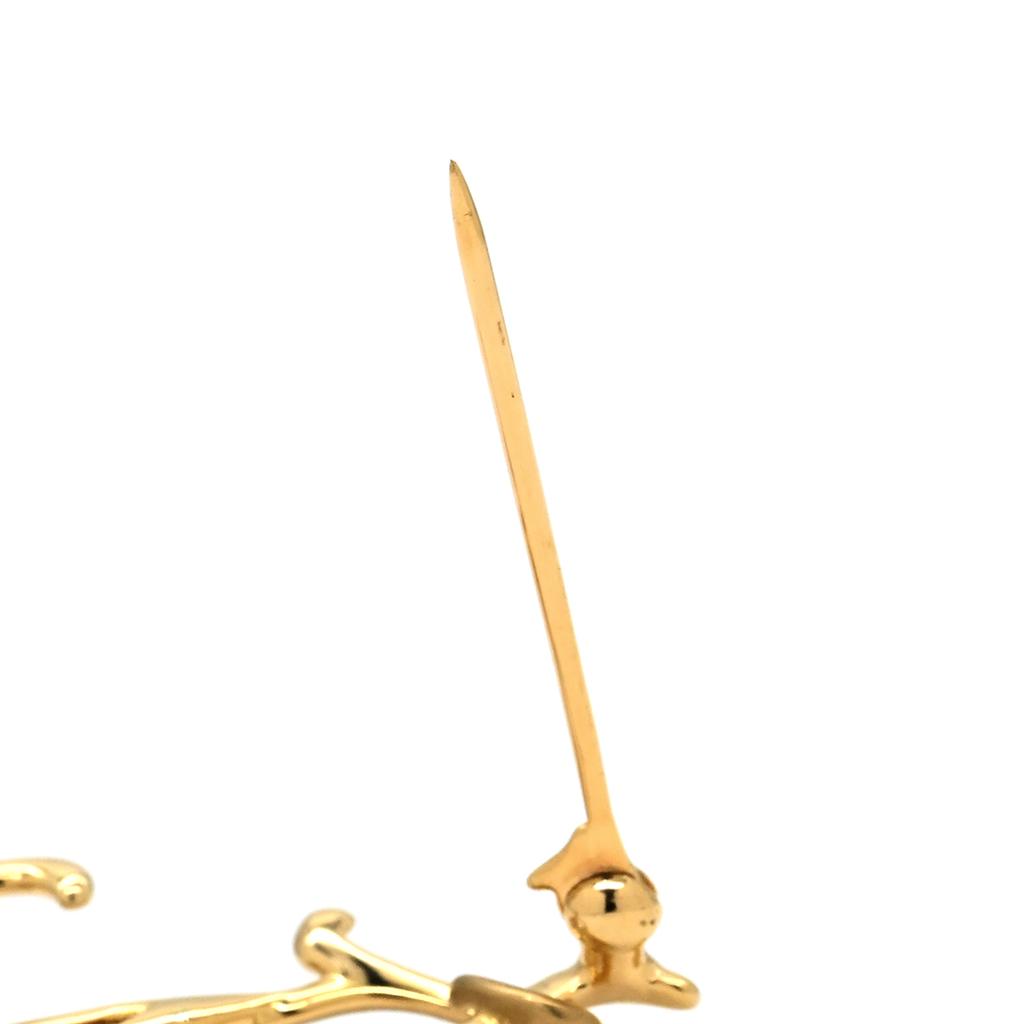 NON BRAND - Diamond 0.14ctBrooch 18K Yellow Gold/diamond Array