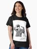 Leonard Cohen Leonard Cohen Original Hand Drawn Ink Print Classic T-Shirt