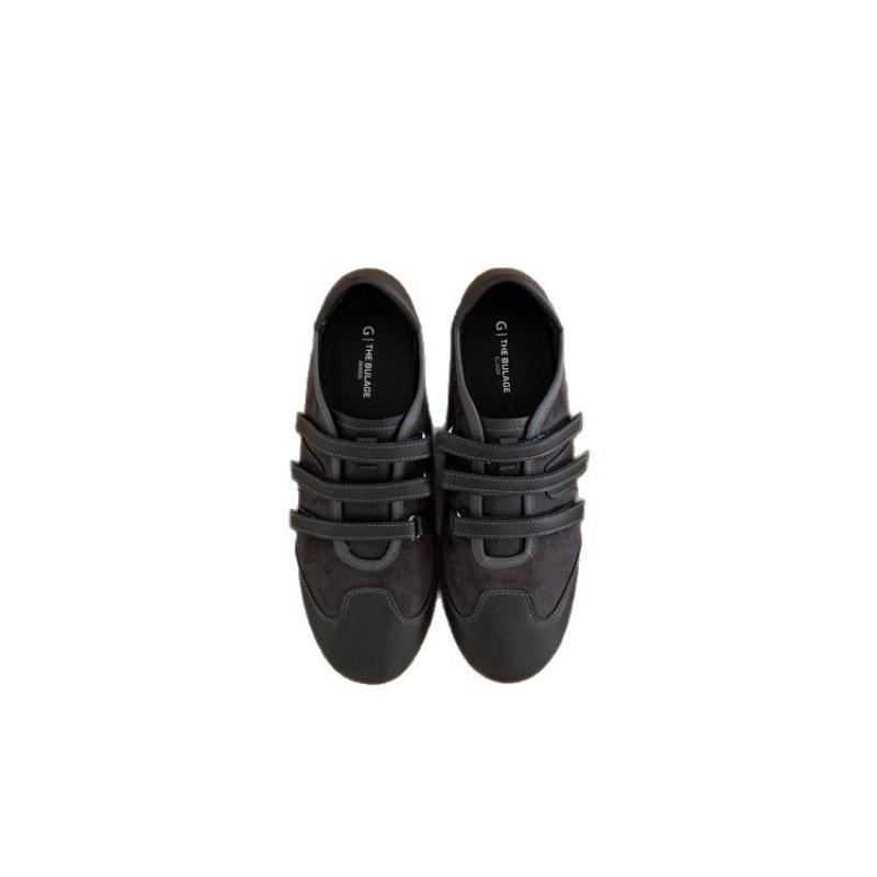 Французские ретро наклейки Mori с шлифовкой Немецкие тренировочные туфли женские на плоской подошве 2025 осень туфли Мэри Джейн с мягкой подошвой повседневные женские одинарные туфли