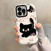 Для Apple 17 Чехол для мобильного телефона Шнурок 16plus Женская модель для IPhone13 Мультяшный 14 Пухлый чехол 15 Линии 12