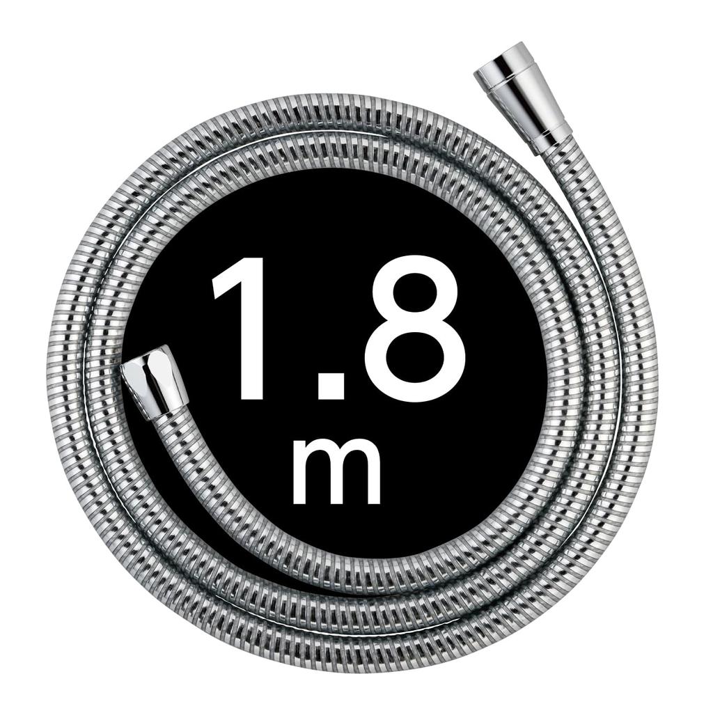 SANEI Company Sanei Faucet Shower Hose Platinum Compatible with Most Manufacturers Faucet Side Adapter Included Made In Japan (former Name