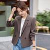 Модный короткий пиджак женский осенне-зимний осенний новый темпераментный повседневный темпераментный костюм