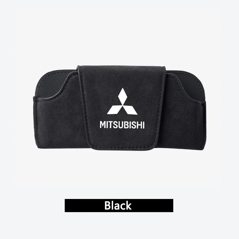 Car Glasses Box Sun Visor Eyeglass Case Car Interior Accessories for Mitsubishi Lancer Outlander ASX Pajero L200 Triton