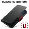 SUTENI J07 For iPhone Air Case Compatible with MagSafe Litchi Texture Leather Wallet Phone Cover