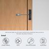 Xiaomi Automatic Door Closer Safety Spring Door Closer, Zinc Alloy Adjustable Closing Door Hinge Door Closer for Door Self Closing, Co