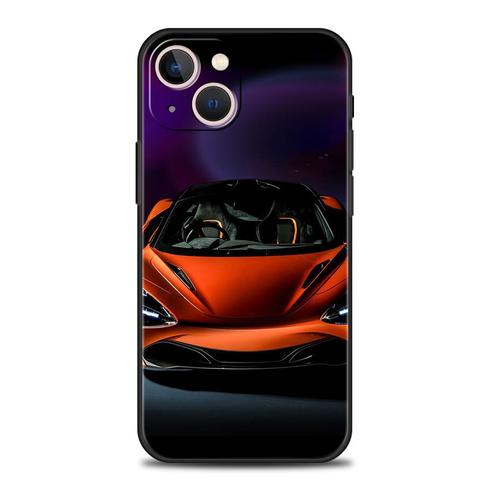 Новый чехол для телефона в форме спортивного автомобиля для iPhone 16 15 14 13 12 11 Pro Max 7 8 Plus XR XS силиконовый мягкий чехол-футляр для сумок-чехлов