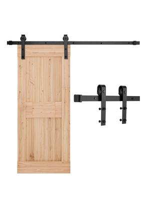 5FT Sliding Barn Door Hardware Kit, 330 LBS Weight Capacity