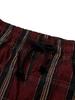 IEY Crease Check Short Pants Red