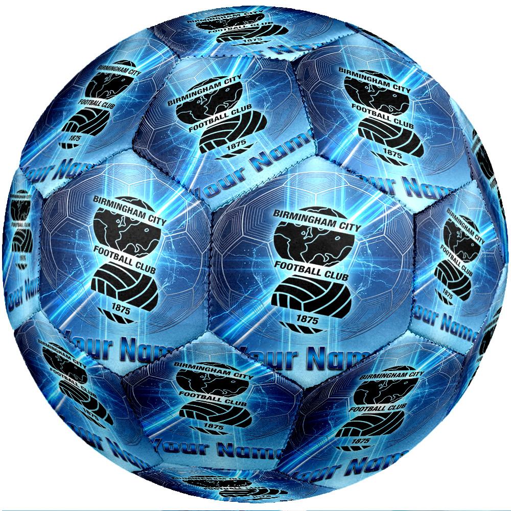 BIRMINGHAM CITY Football Fashion Size 5 Football Wearproof Non‑Slip Soccer Ball For Sports Training Entertainment Use
