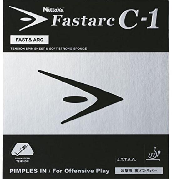 Nittaku Table Tennis Rubber Fasterc NR8706 Red Thick C-1