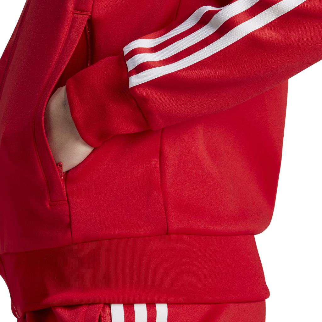 Women's adidas ADICOLOR CLASSICS SST sweatshirt red IK4032 size XXS