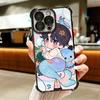 Любовь И Глубокий Космос Милый Мягкий Чехол Для Телефона Для iPhone 15 16 17 Air 14 Pro Max 16E Plus 13 12 Mini Покрытие Противоударный Fundas