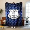 Everton Soft and comfortable flannel Suitable for sofas living rooms outdoor camping travel and also makes a great anniversary gift