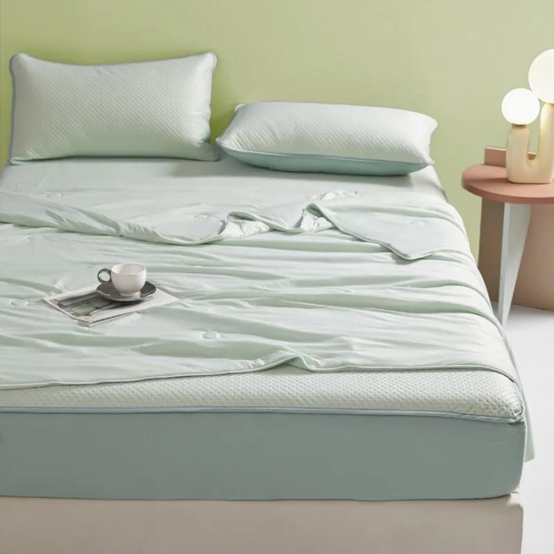 Новое летнее одеяло, цельное, мягкое и удобное, кондиционер для студенческого общежития, машинная стирка, тонкое одеяло