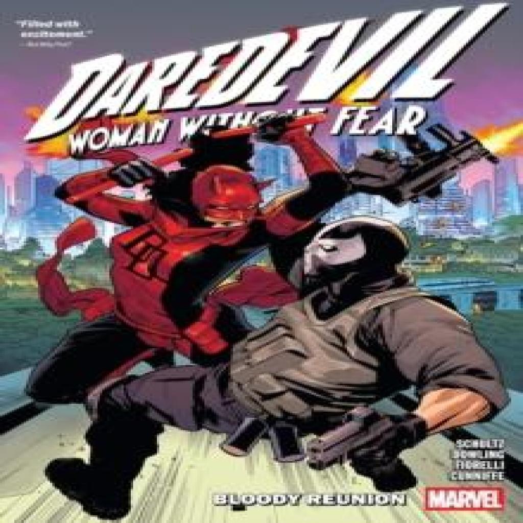 Daredevil Woman Without Fear Bloody Reunion by Erica Schultz Paperback Book 9781302959180