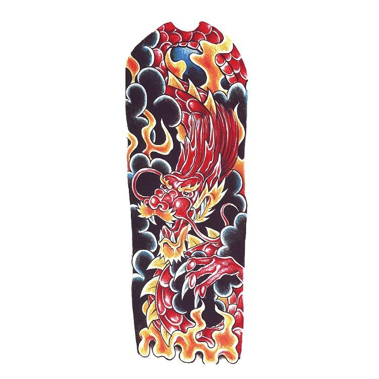 Наклейка на всю руку с татуировкой, большая цветочная наклейка на руку, водонепроницаемая наклейка на всю руку, имитация татуировки, набор Amazon, отдельная татуировка