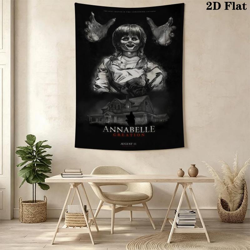 Annabelle Comes Home Journey Threepiece Set 1 Duvet Cover 2 Pillowcase Without Core Soft And Comfortable Christmas Birthday Gift