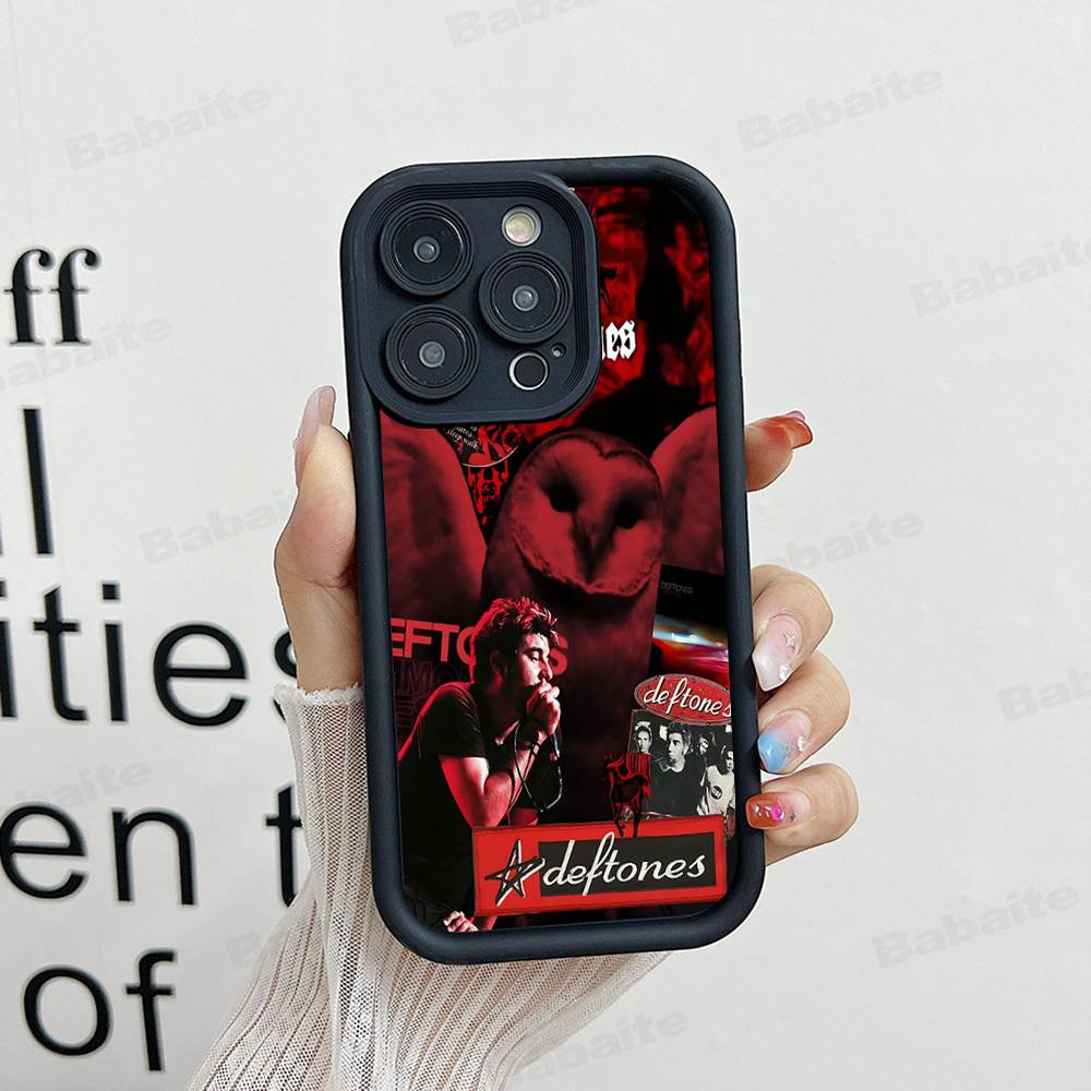 Hip Hop Singer Classic Band D-Deftones Silicone Phone Case For IPhone 17 Pro Max 16 15 14 13 12 11 Plus 17 Air