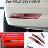 Для VW Polo 2014 2015 2016 2017 2018 Задний бампер Светоотражатель противотуманной фары 3-в-1 Функции Указатели поворота 1 пара
