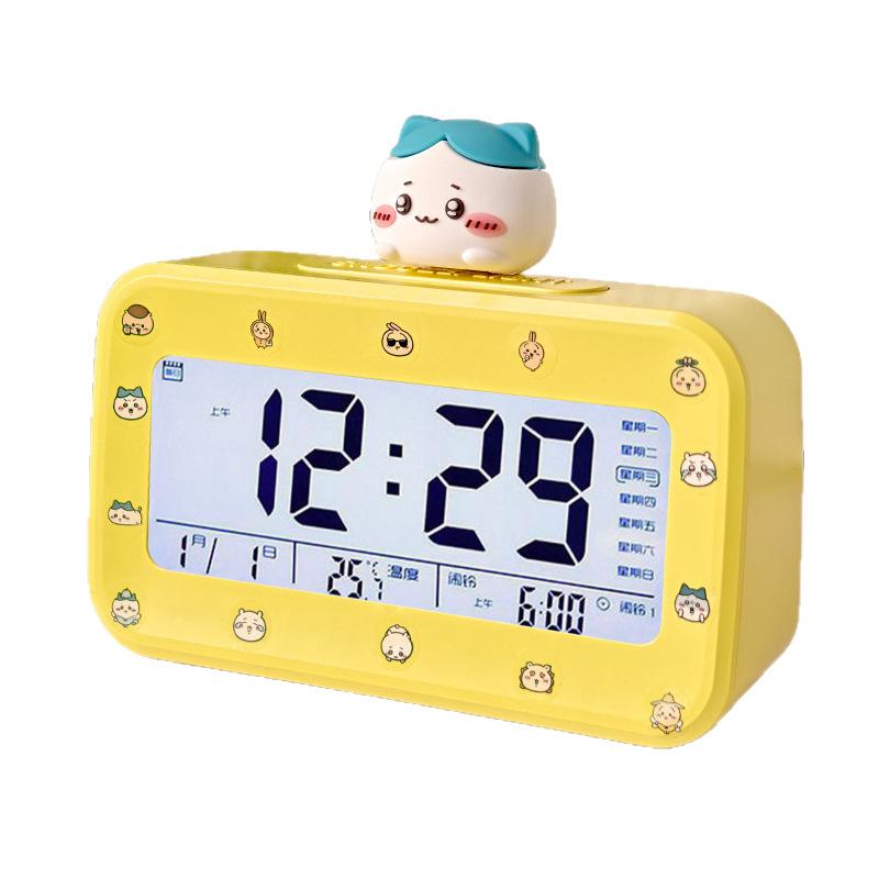 Alarm clock for students, new smart big screen, large volume, multi-function alarm clock, get up artifact