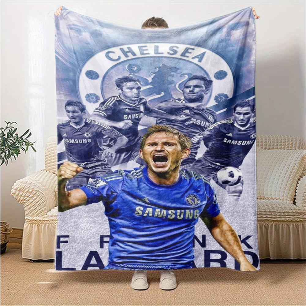 Chelsea Fc Football Player Blanket Ultra-Soft Perfect for Livingroom Couch Seaside for All Seasons Stylish Decor Birthday Christmas Gift Blanket