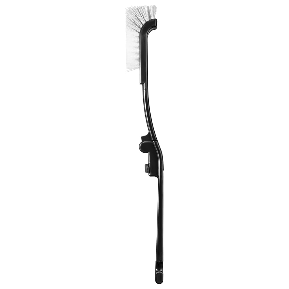 Folding Drain Brush nikii Black Kitchen Brush Made in Japan Long Handle with Hook Hard &NE (&NE) L-shaped NMM-314