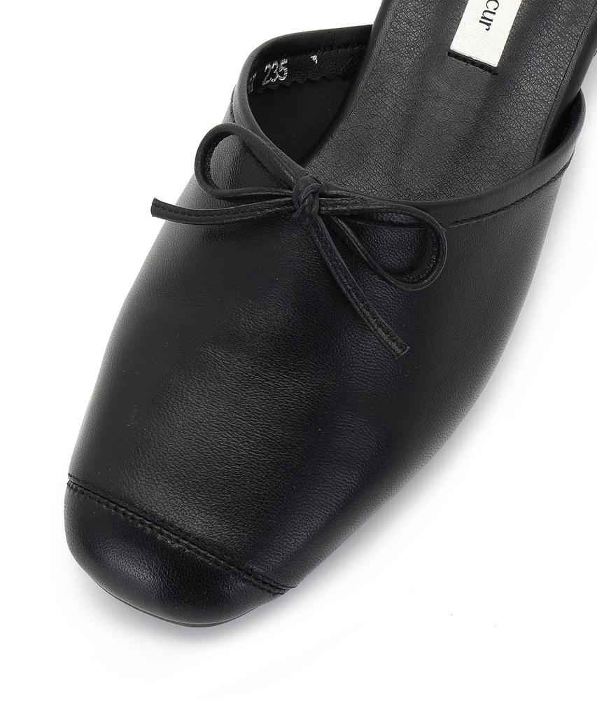 Recur Ecur Amelie Mules Black 1053