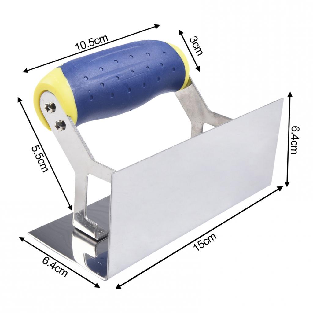Превосходная отделка с инструментами из нержавеющей стали для безупречной кромки бетона
