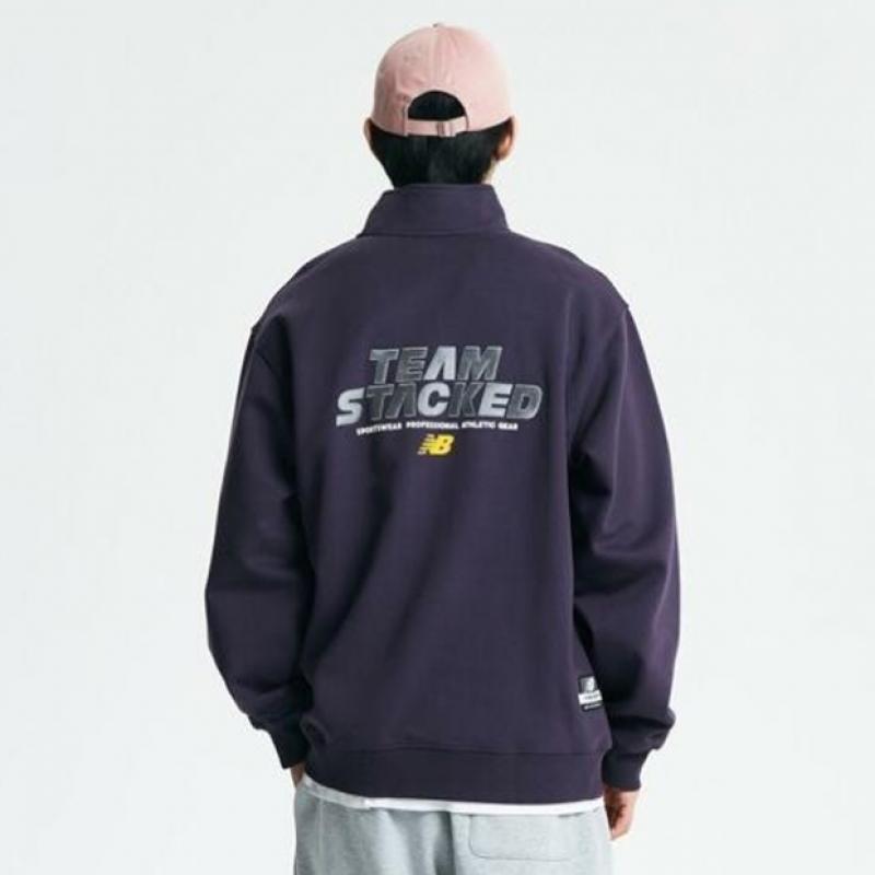 New Balance Половина Клуба New Balance New Balance Common Team Stacked Brushed Полузастежка-молния