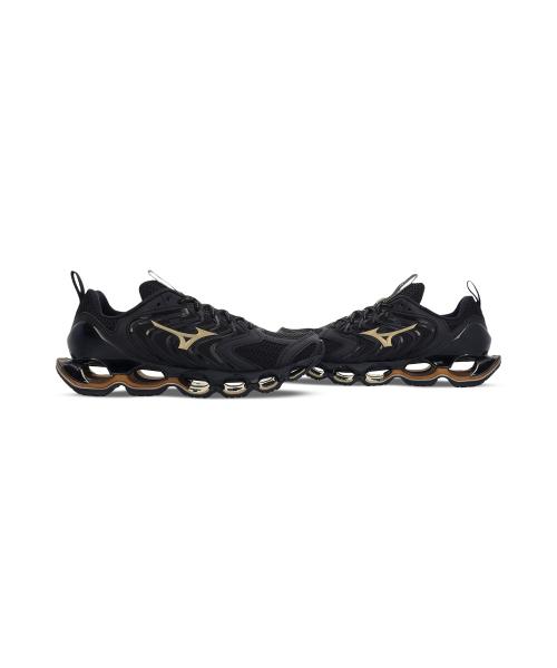Mizuno Унисекс Wave Prophecy 14 S - Черный:GE Gold [J1GC258381]