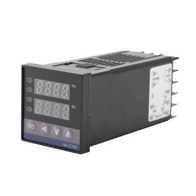 Регулятор температуры Цифровой термостат 0℃~1300℃ Аварийный REX-C100 Цифровой светодиодный ПИД-регулятор температуры Комплект AC110V-240V Регулятор температуры