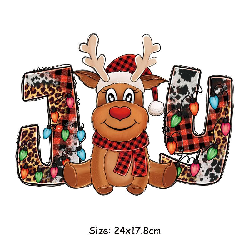 Рождественская нашивка «Любовь» для одежды, сделай сам, художественные ремесла, теплопередача, наклейки для одежды, толстовки, джинсы, Parches Ropa DIY Parches, Рождество