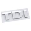 3D ABS черный логотип TDI эмблема багажник автомобиля значок наклейка для Passat Jetta Touareg Tiguan Touran Golf 4 5 6 Caddy TDI наклейка аксессуары