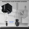 For Bambu Lab A1 Mini A2L Hotend Kit with 0.2/0.4/0.6/0.8mm Hardened Steel Nozzle For A1 Replace Hotend Kit For Bambu A1 A2L