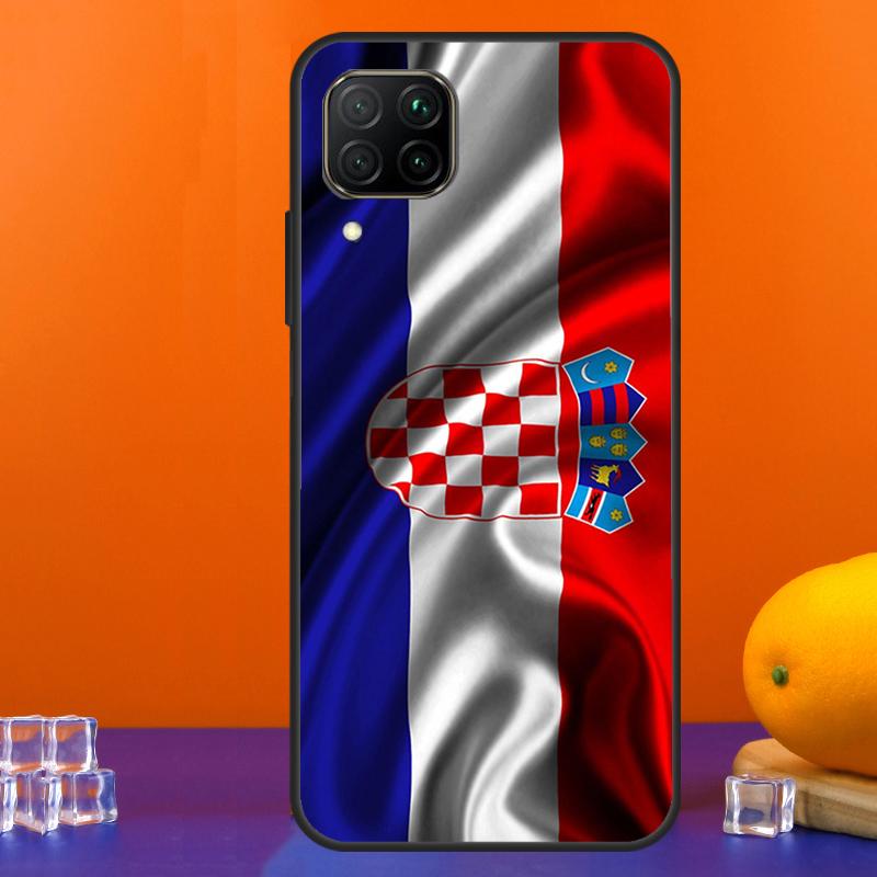 Флаг Хорватии Для Huawei Nova 12s 12i 11i 5T 9 10 SE Y91 Y90 Y60 Y70 Y72 Y61 P60 Pro P20 P40 P30 Lite Чехол