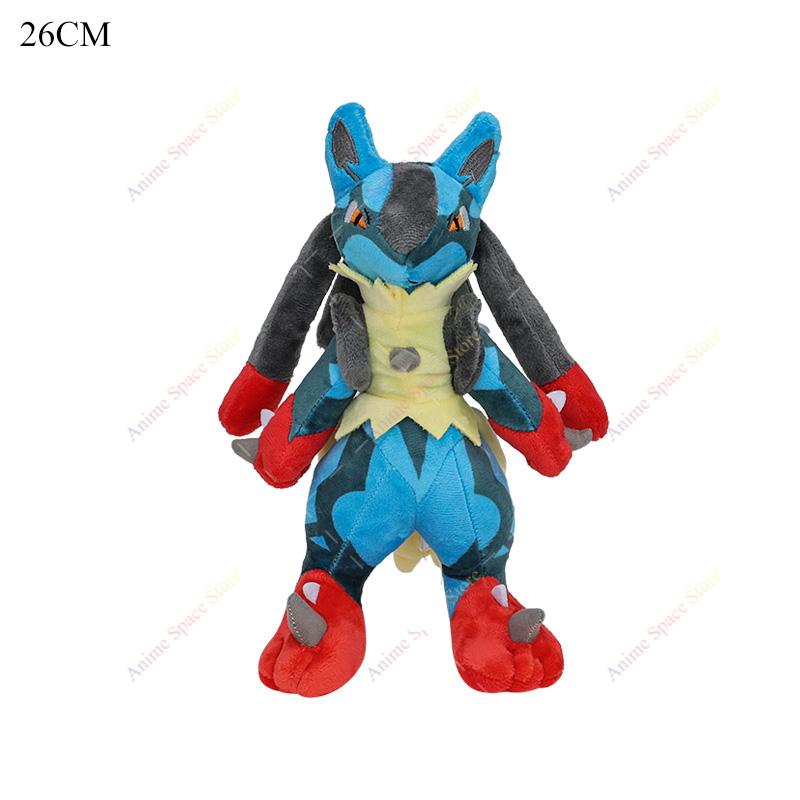 Anime Shiny Charizard Plush Toys Cute Mega Evolution X Charizard Articuno Lucario Stuffed Peluche Kids Christmas Gifts