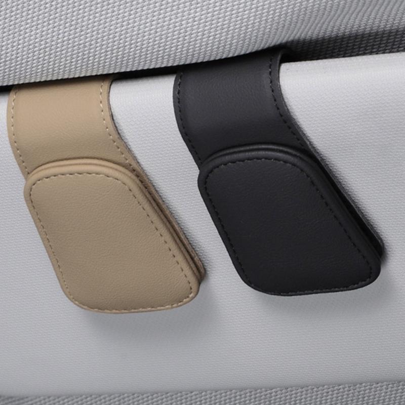 Крепление для очков на солнцезащитный козырек автомобиля Магнитные солнцезащитные очки Держатель для документов Билетов Карты Вешалка Клип Аксессуар для салона автомобиля