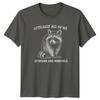 Actually All Of My Systems Are Nervous TShirt Raccoon Humor Wildlife Birthday