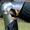 Средневековый стальной доспех колено LARP Косплей Костюм SCA колено 18 г стальной боевой готовый костюм подарки на Хэллоуин