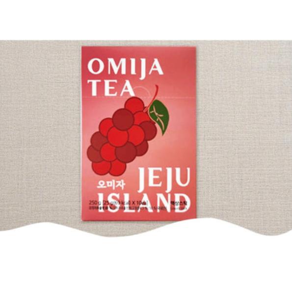 Jeju Damum Omija Stick – Korean Five-Flavor Berry Tea 10 Sticks
