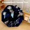 ПортативныйАвтоматически Складывающийся Зонт, Зонт Stray Kids с 8 ребрами, Водонепроницаемый, Для Кемпинга, Поездок на Работу