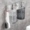 Exquisite Shampoo Holder Transparent Hand Soap Hanger  Dishwashing Detergent