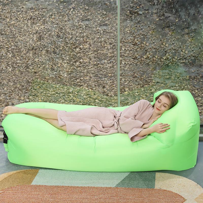Portable Inflatable Sofa Bed with Pillow