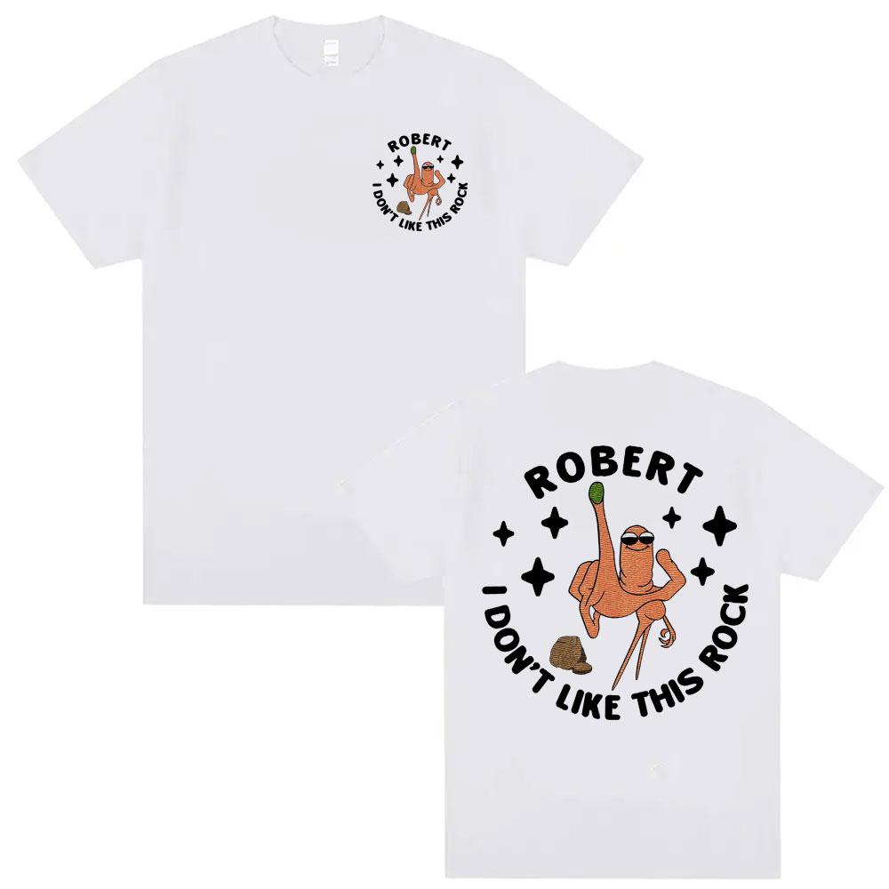 Funny I Dont Like This Rock Marcus The Worm Meme Merch Tee Shirt Men Women Clothing Vintage ONeck Summer Tshirts Streetwear