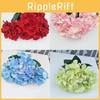 Realistic Fabric Hydrangea Artificial Plant For Wedding Celebration Home Decor