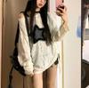 Grunge Hole T-shirt Women Fashion Star Print Y2k Aesthetic Loose Tees Kpop Fairycore Ripped Tshirt Harajuku Gothic Streetwear