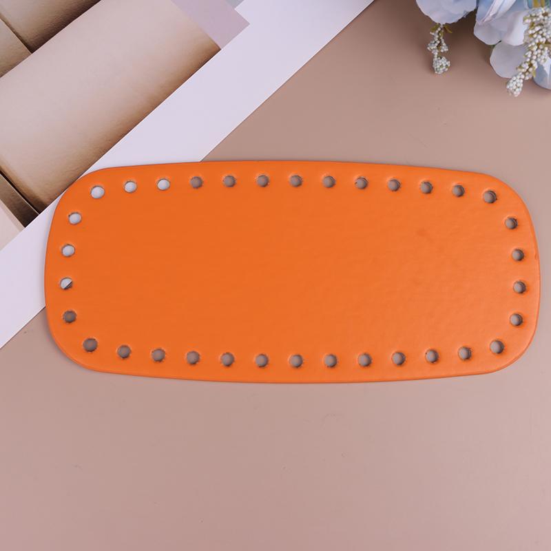 Round Leather Bottom With Holes Rivet Handbag Diy Women Shoulder Crossbody Bags Accessories
