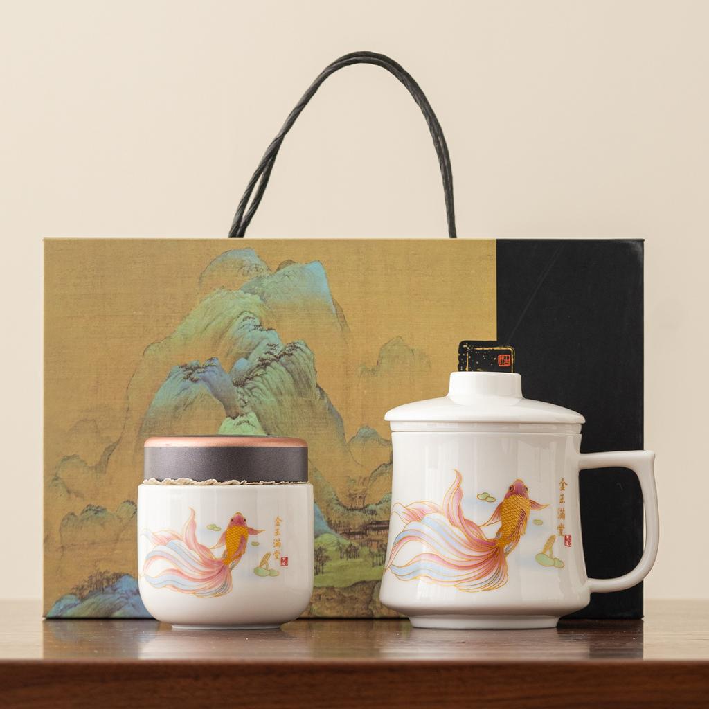Master teacup creative new high-end personal dedicated office one person drinking tea cup gift box
