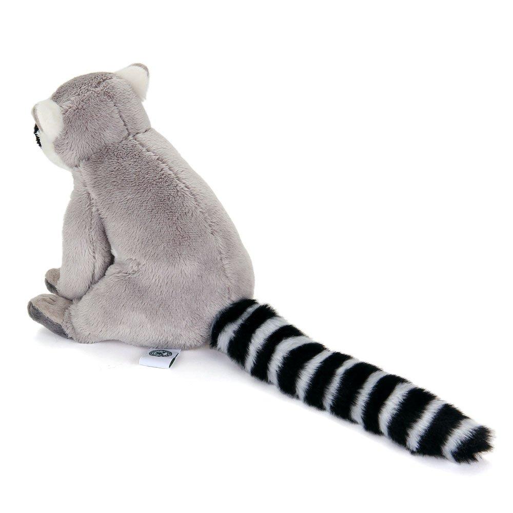 Каролата Лемур Плюшевая игрушка Реалистичная игрушка животное Кукла Подарок Подарок на день рождения Рождественский подарок Кольцехвостый (Сидячая серия/Мягкое касание) (Дважды проверено) /