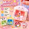 Милая Мини-Панда Игровой Автомат Брелок Игрушка Милое Животное Подвеска на Сумку Брелок для Ключей Автомобиля Детская Новинка Игрушка Подарки на День Рождения